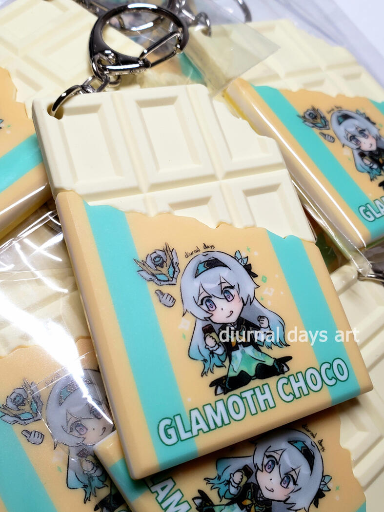 Honkai Star Rail Fanart - Rubber chocolate keychain