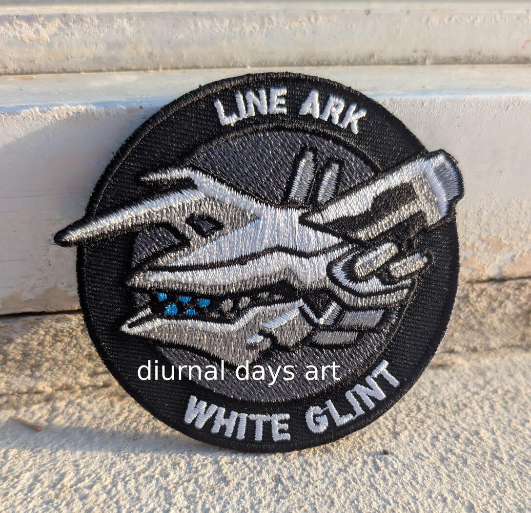 Armored Core For Answer fanart embroidered hook-and-fastener patch